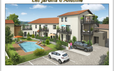 8 Appartements neufs ‘Les Jardins d’Antoine’ avec piscine