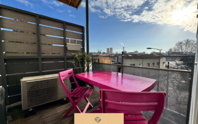 A vendre, T3 avec balcon aux portes de Lyon