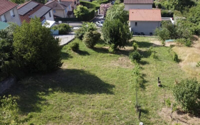 RILLIEUX LA PAPE CREPIEUX TERRAIN CONSTRUCTIBLE 670M2 LIBRE DE CONSTRUCTEUR A VENDRE